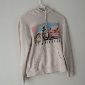 Old Navy The Mandalorian Graphic Hoodie - Cream